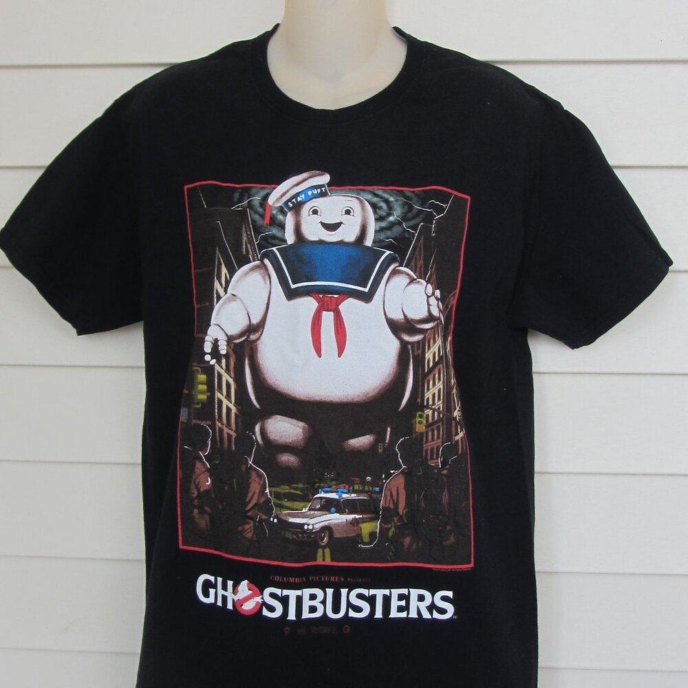 Ghostbusters Print Crewneck T-Shirt Size Small